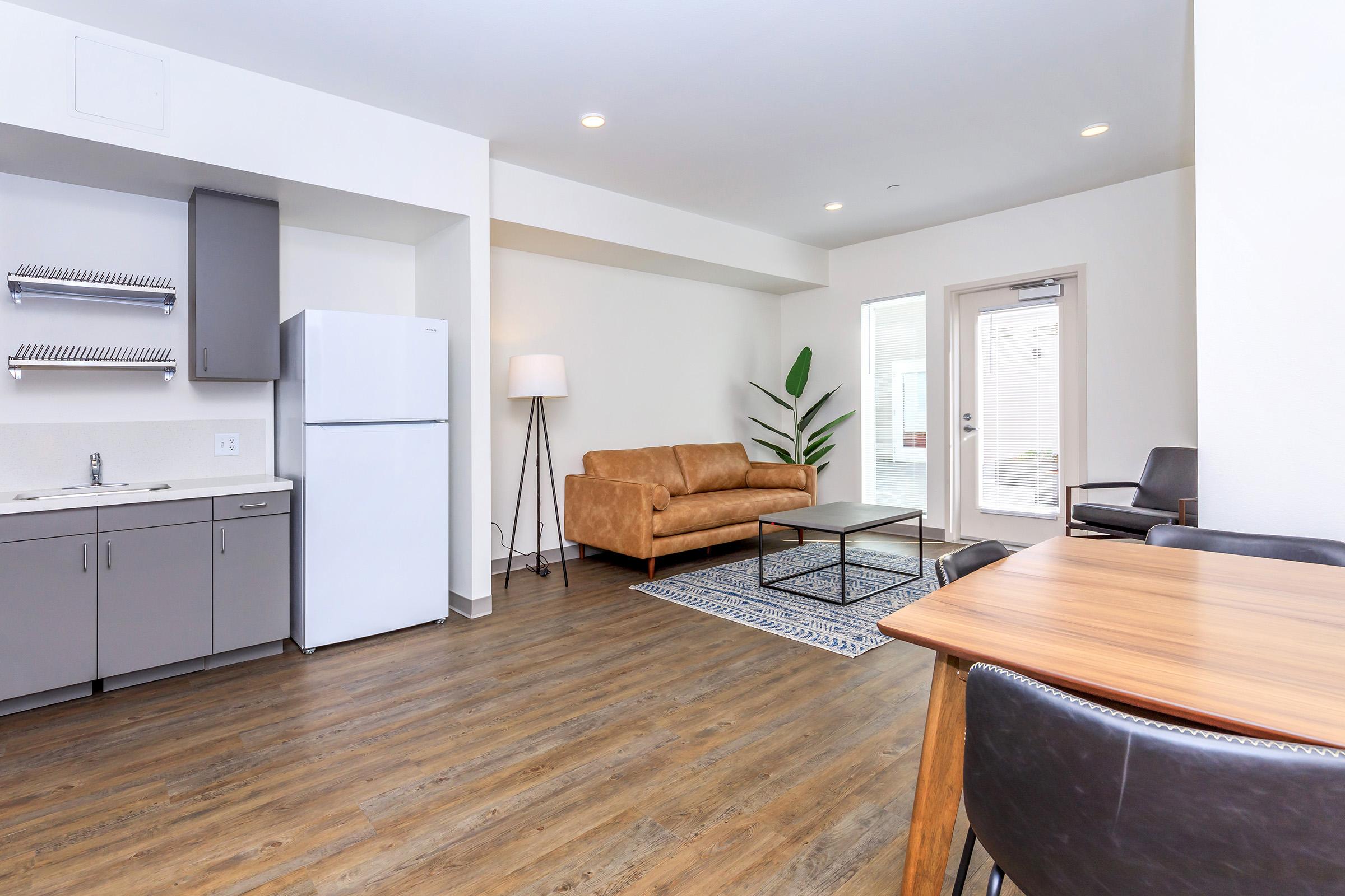 a room with a wooden floor