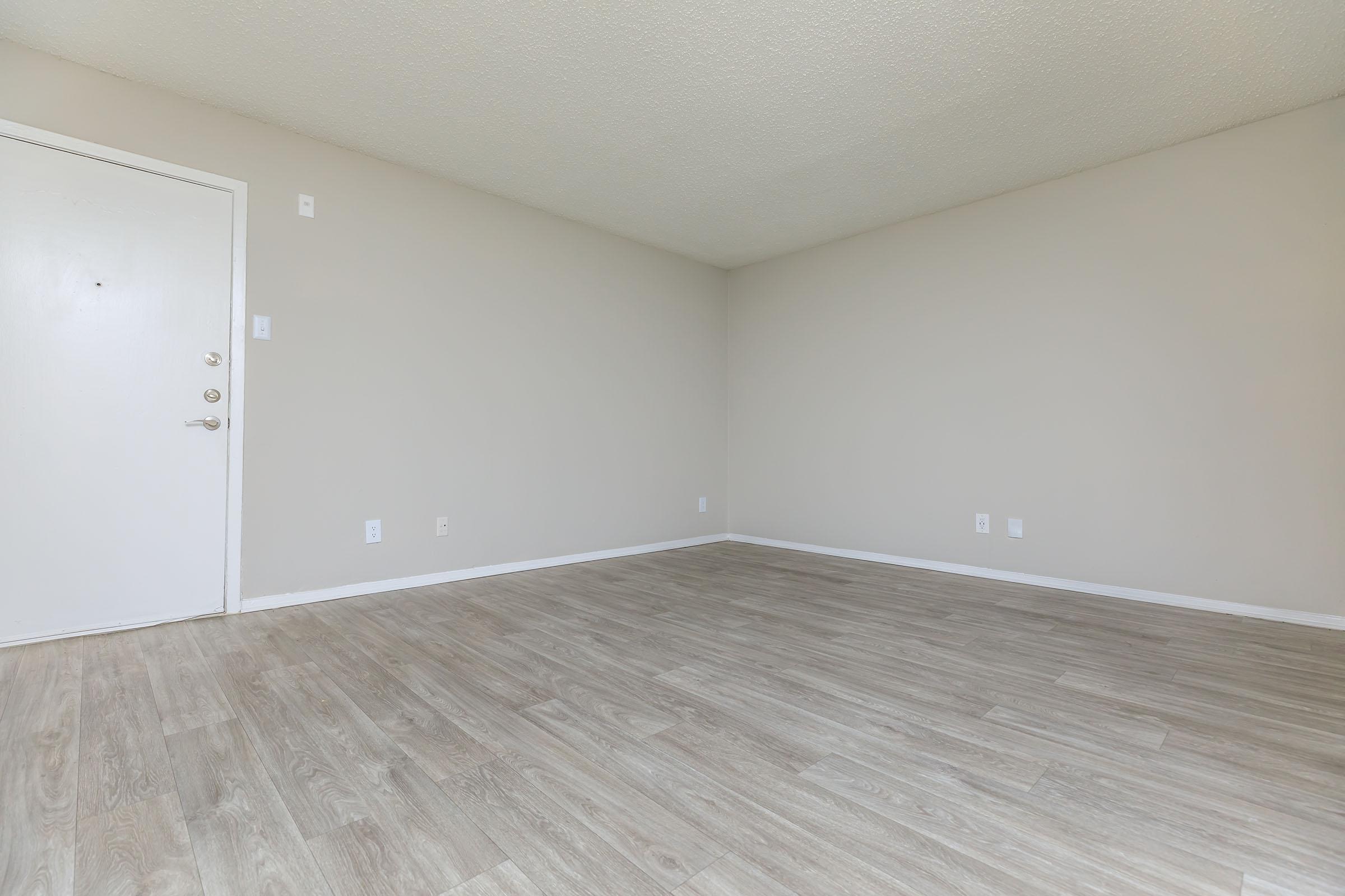 living room with wooden floors