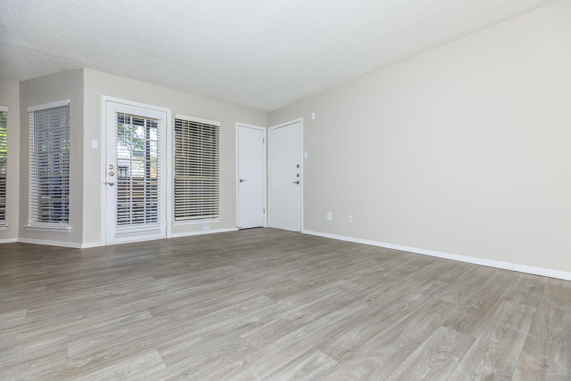 living room with a door to the patio