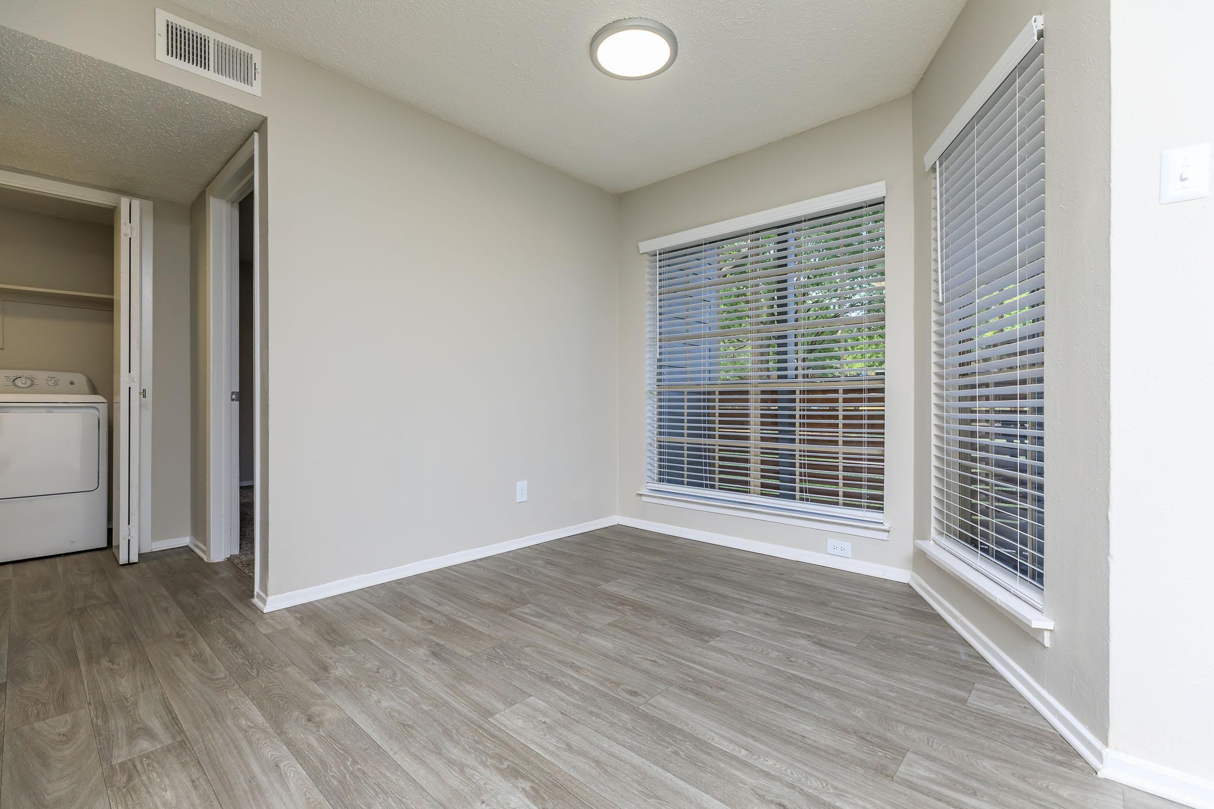 dining room with wooden floors