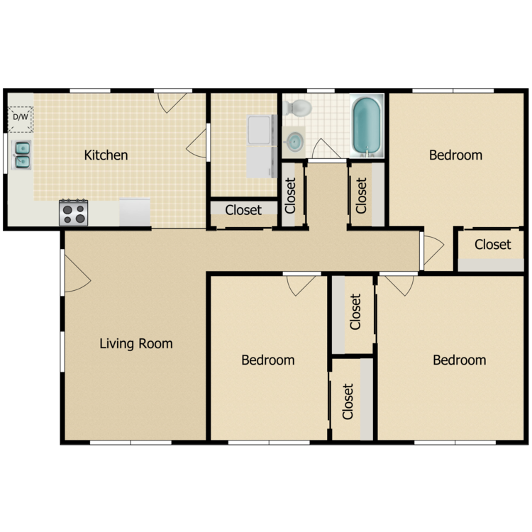 Floor plan image of C1