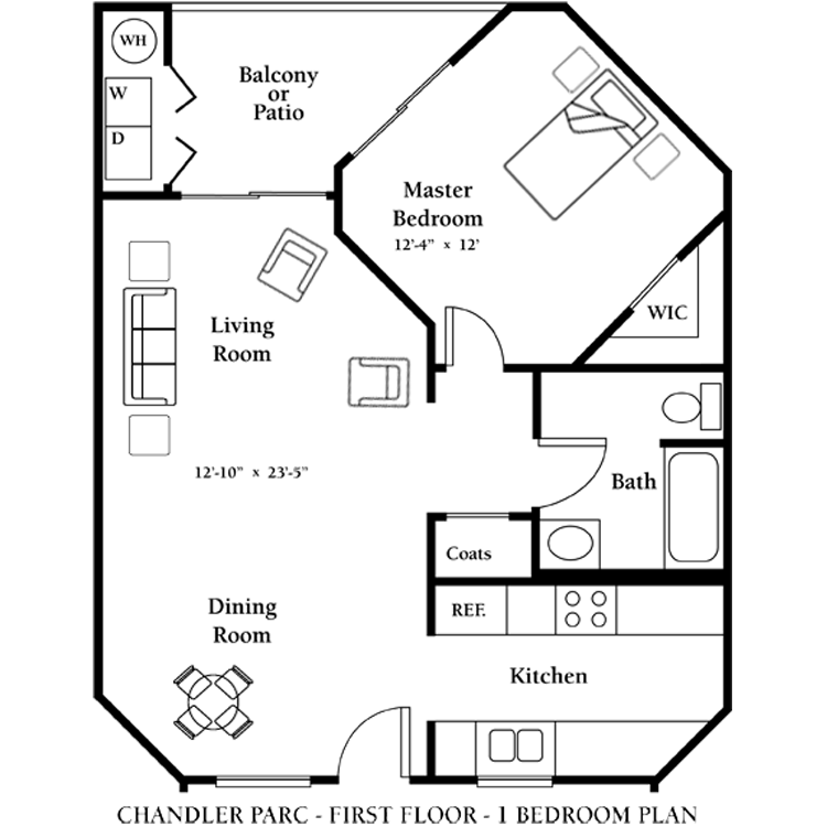 Floor plan image of The Lantana - First Floor