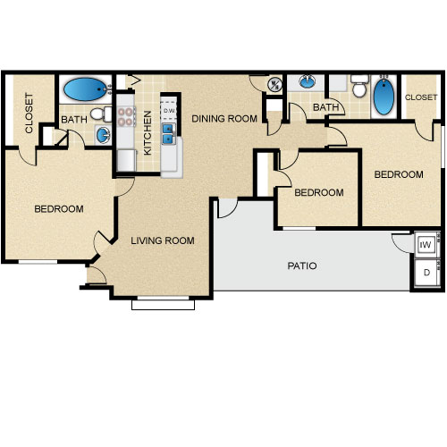 Floor plan image of El Castillo