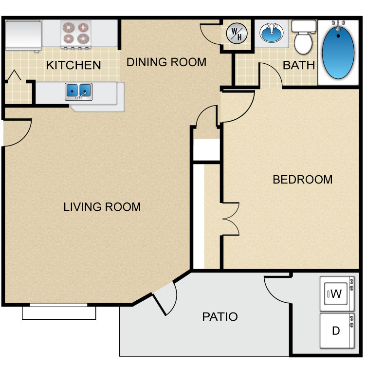 Floor plan image of La Villa