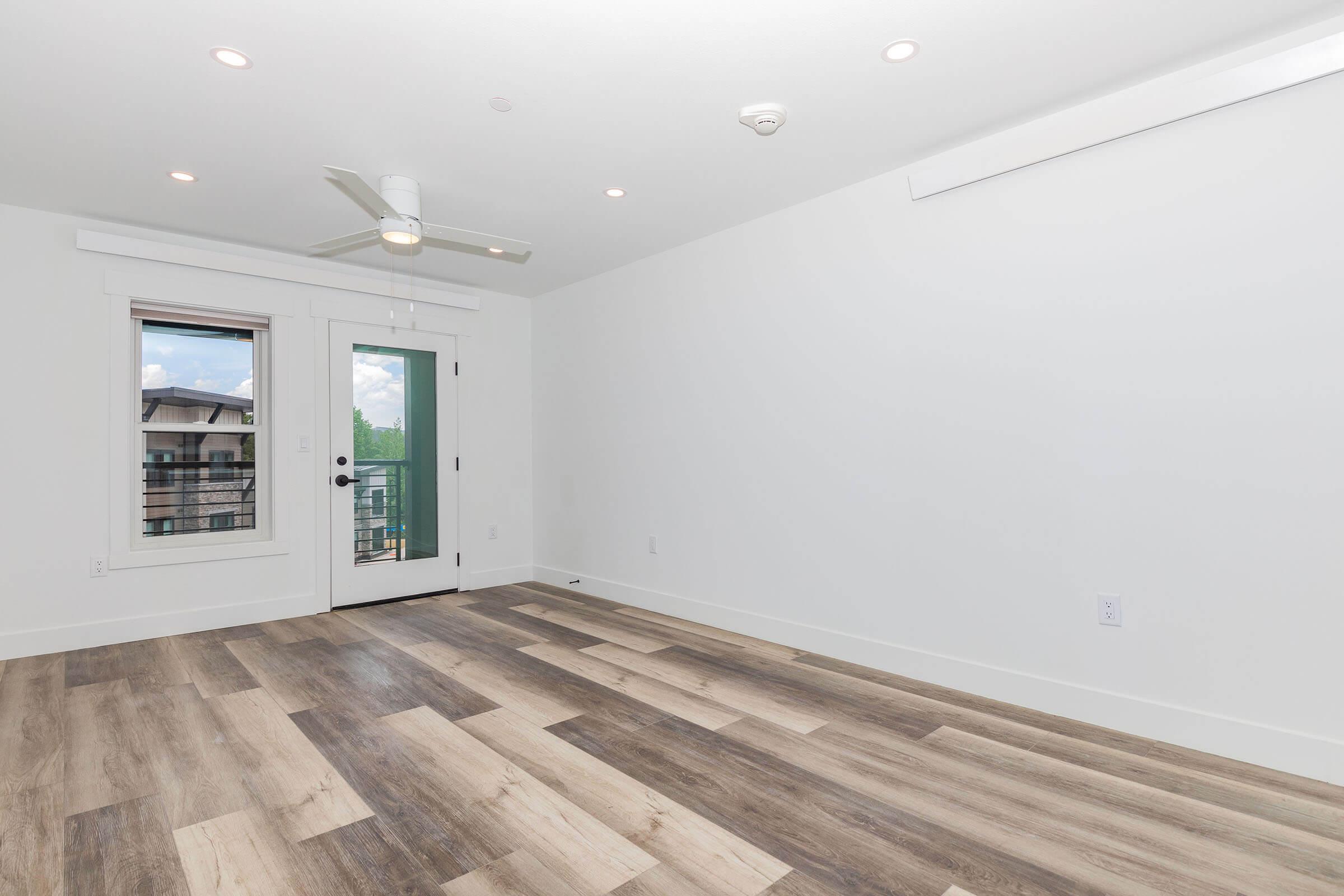 a building with a wooden floor