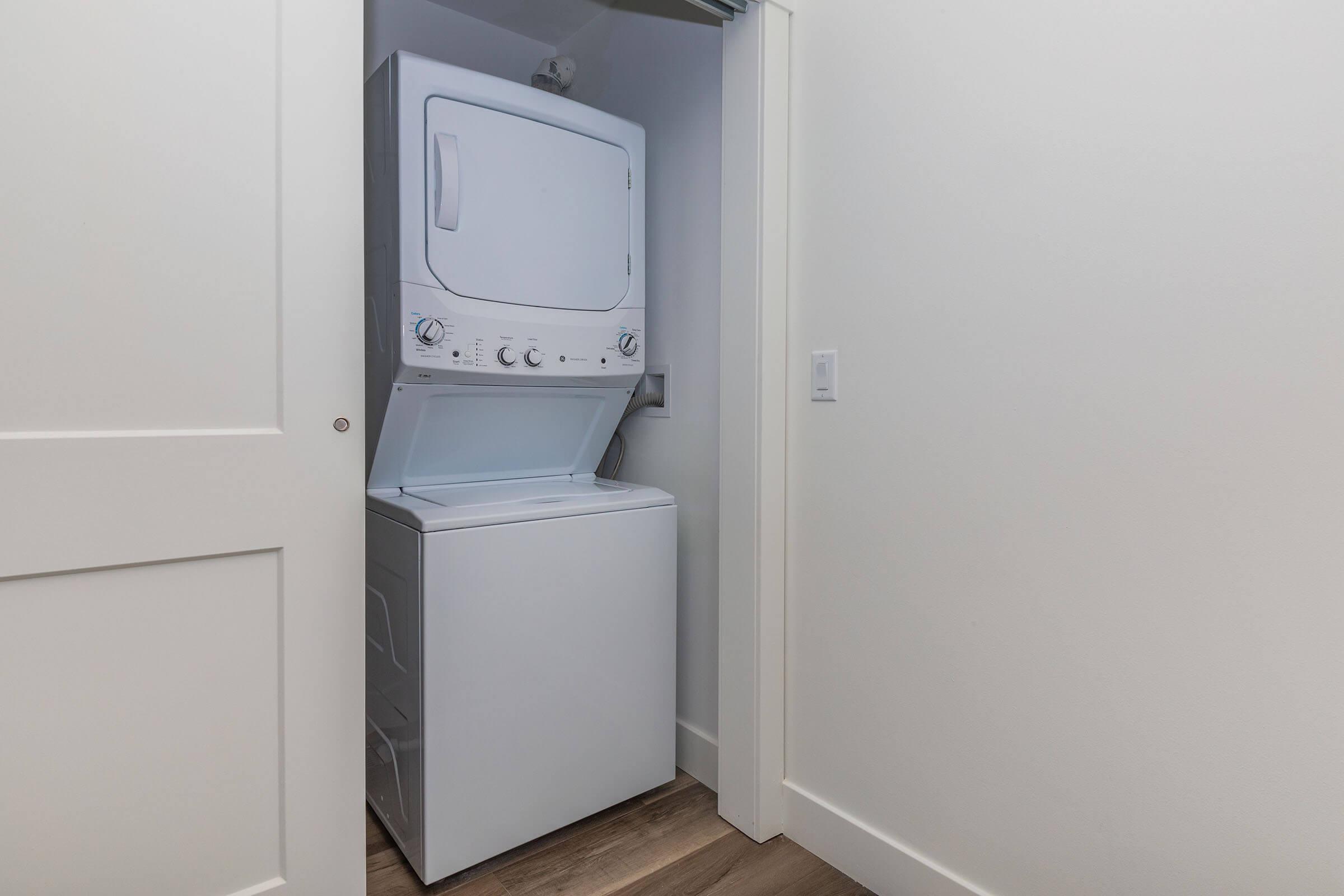 a refrigerator with the door open