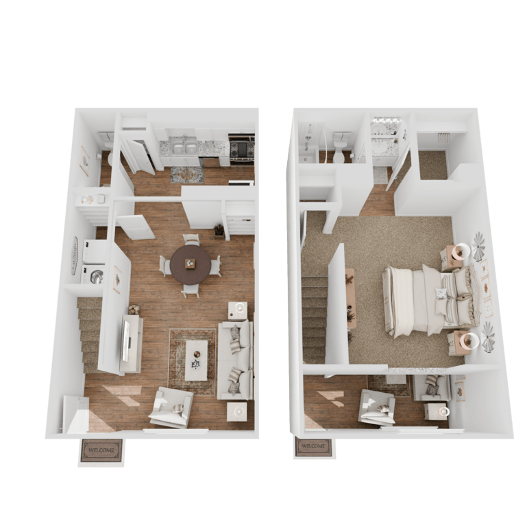1 Bedroom Rental – 1111 Blalock Road, Houston, TX, 77055
