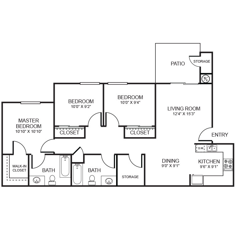 Floor plan image of Plan B