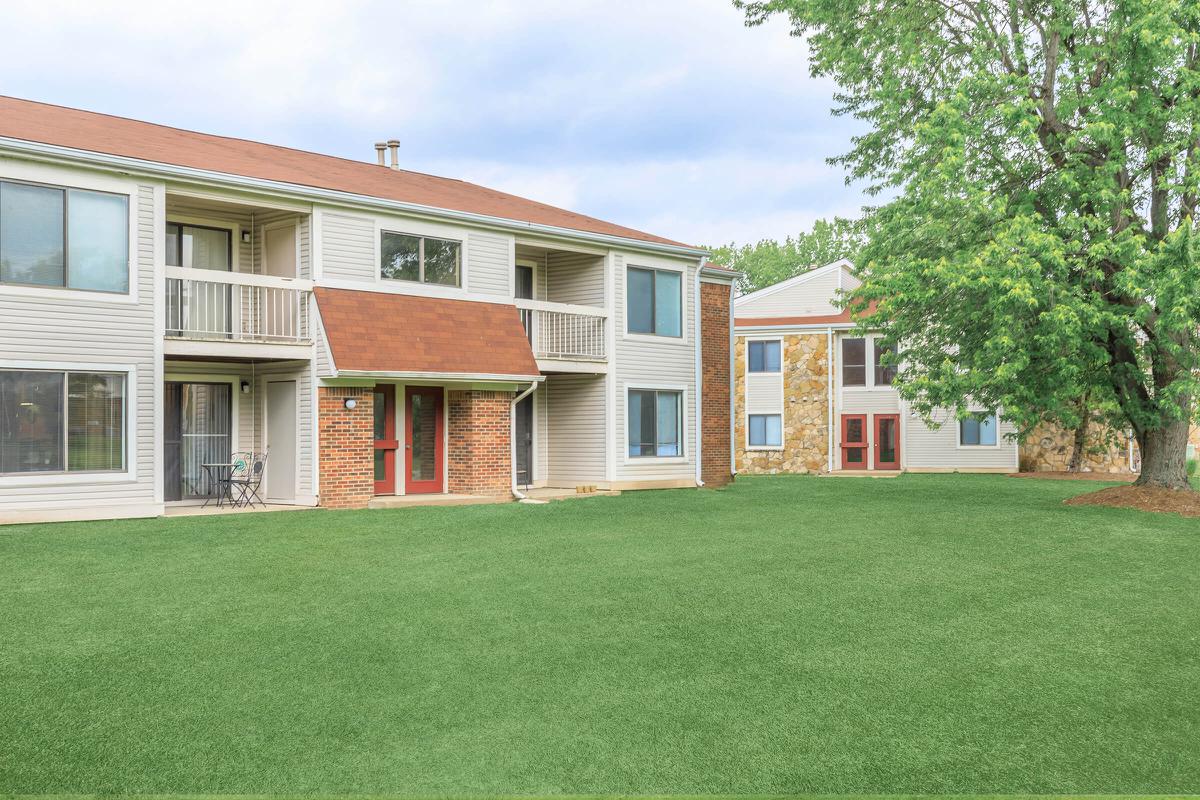 a large lawn in front of a house