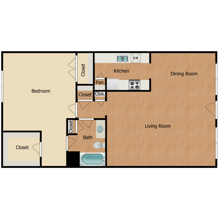 Floor plan image of A2