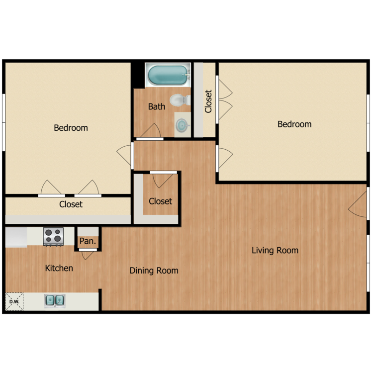 Floor plan image of B1