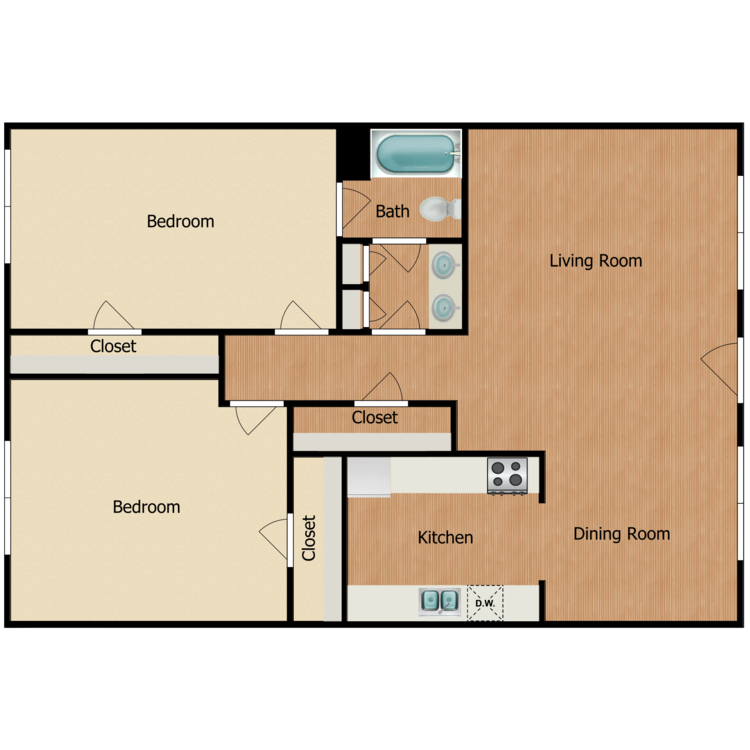 Floor plan image of B3