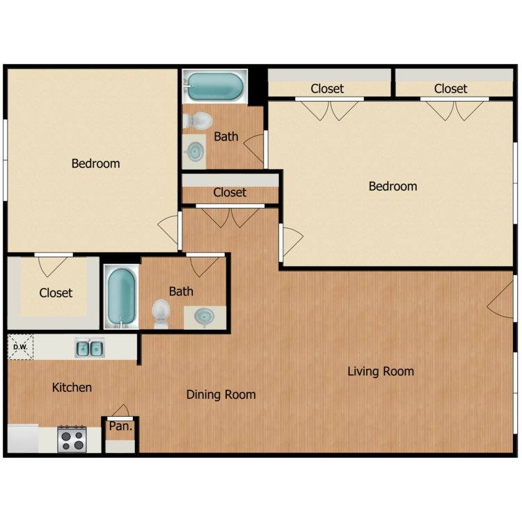 Floor plan image of B5