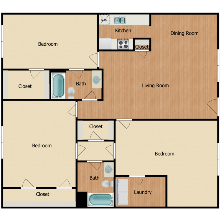 Floor plan image of C2