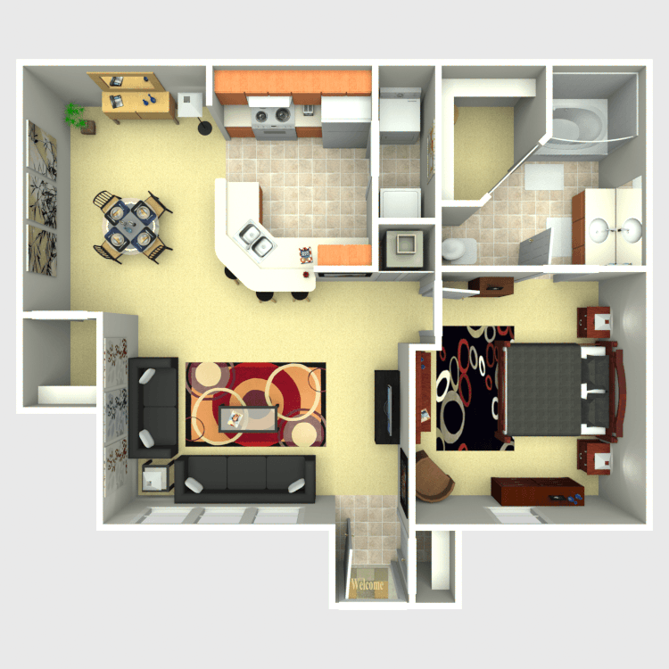 Floor plan image of Oak