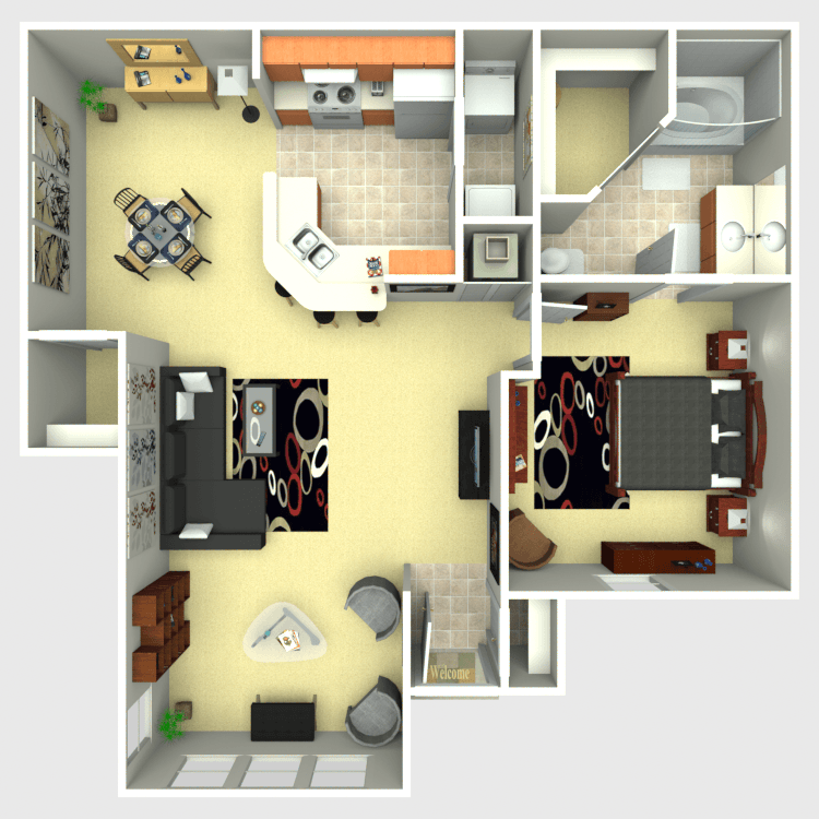 Floor plan image of Oak Solarium