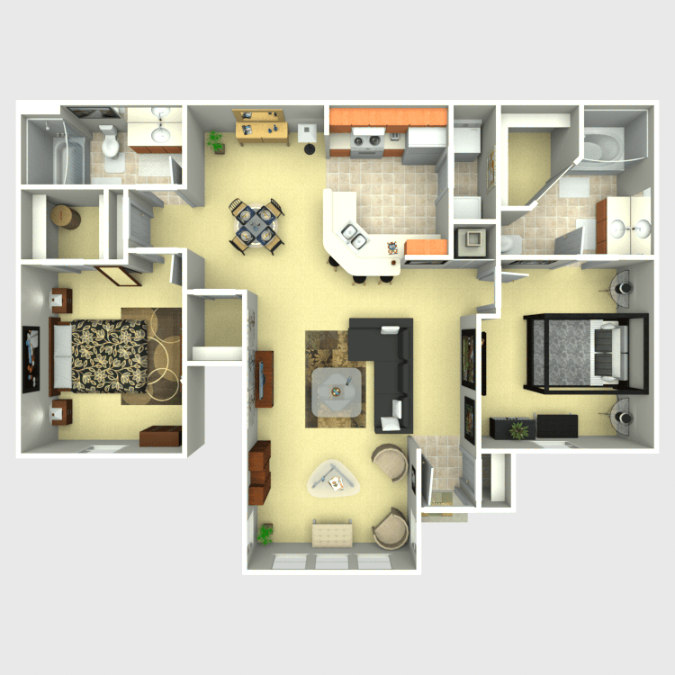 Floor plan image of Piñon Solarium