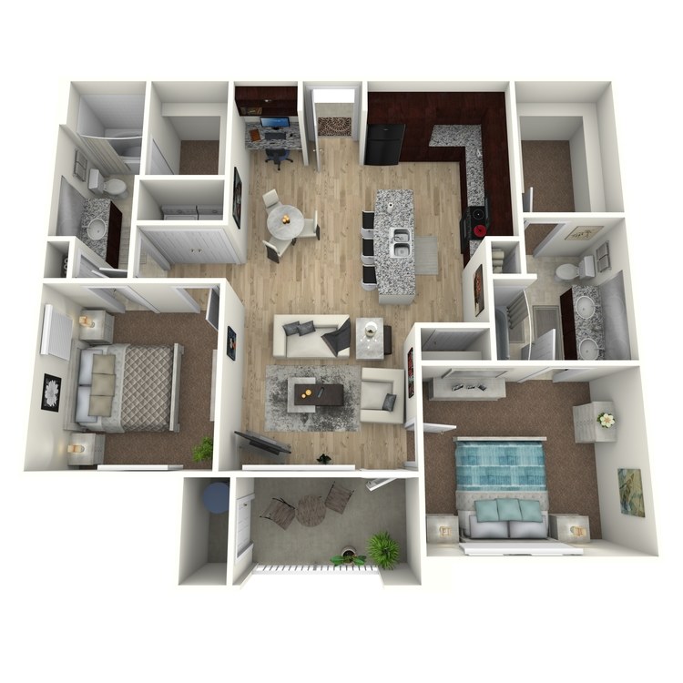 Floor plan image of B1