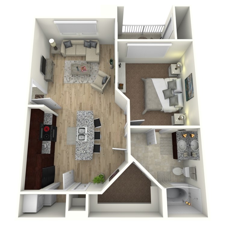 Floor plan image of A1