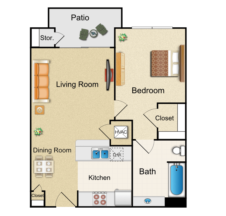 Floor plan image of G1