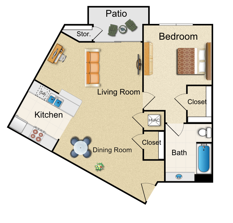 Floor plan image of J