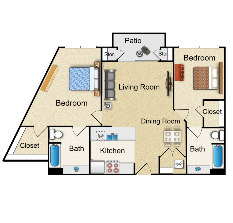 Floor plan image of O