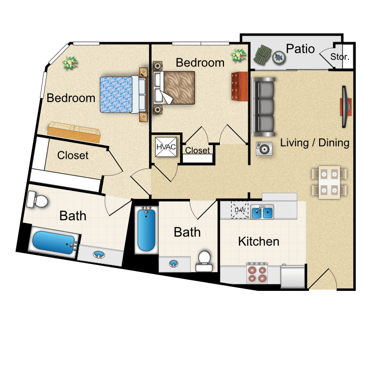 Floor plan image of R