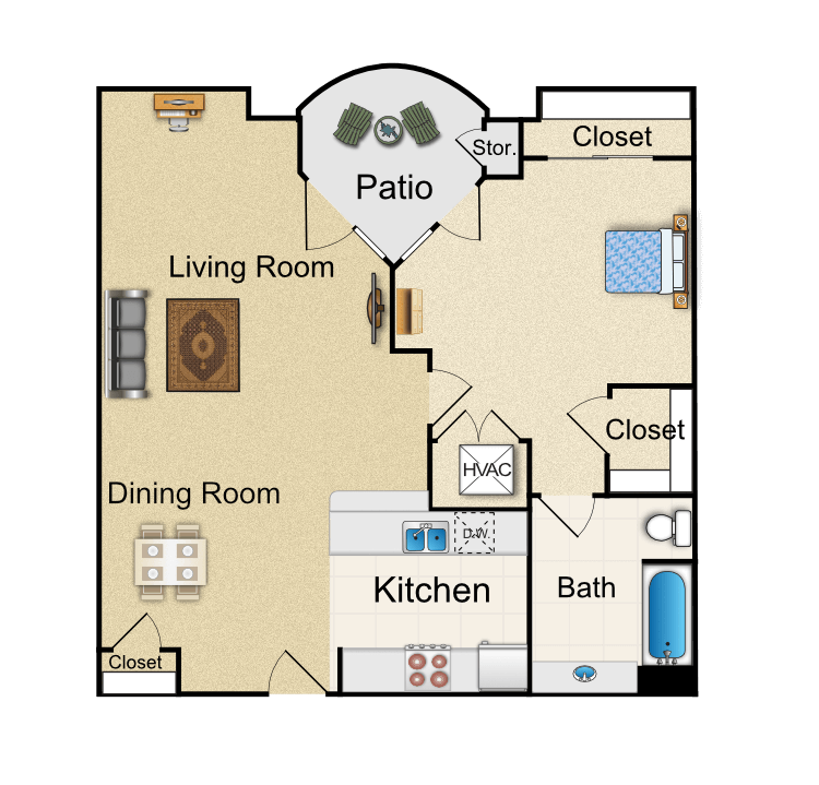 Floor plan image of C
