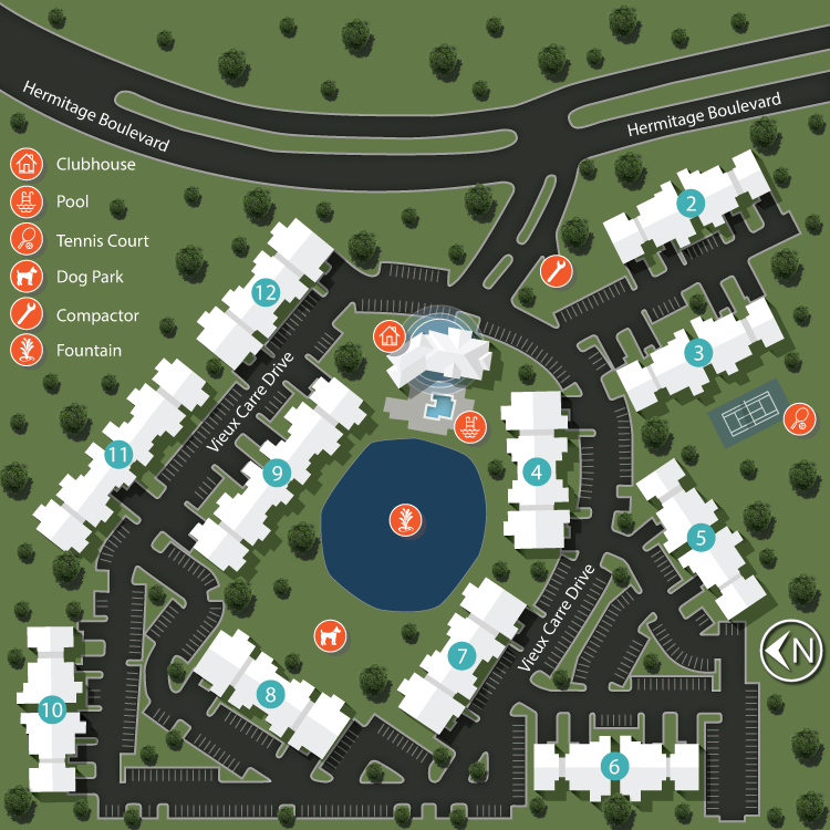 We make every effort to make our website accessible to anybody, especially those with disabilities. If you have question in terms of the relative location of an amenity or apartment home, please give us a call.