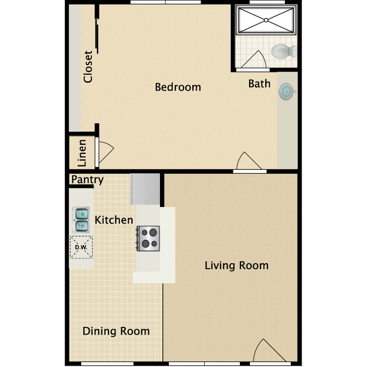 Floor plan image of Floorplan A