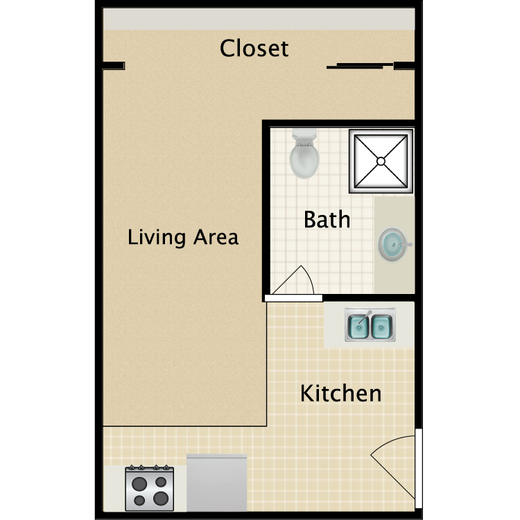 Floor plan image of Floorplan D