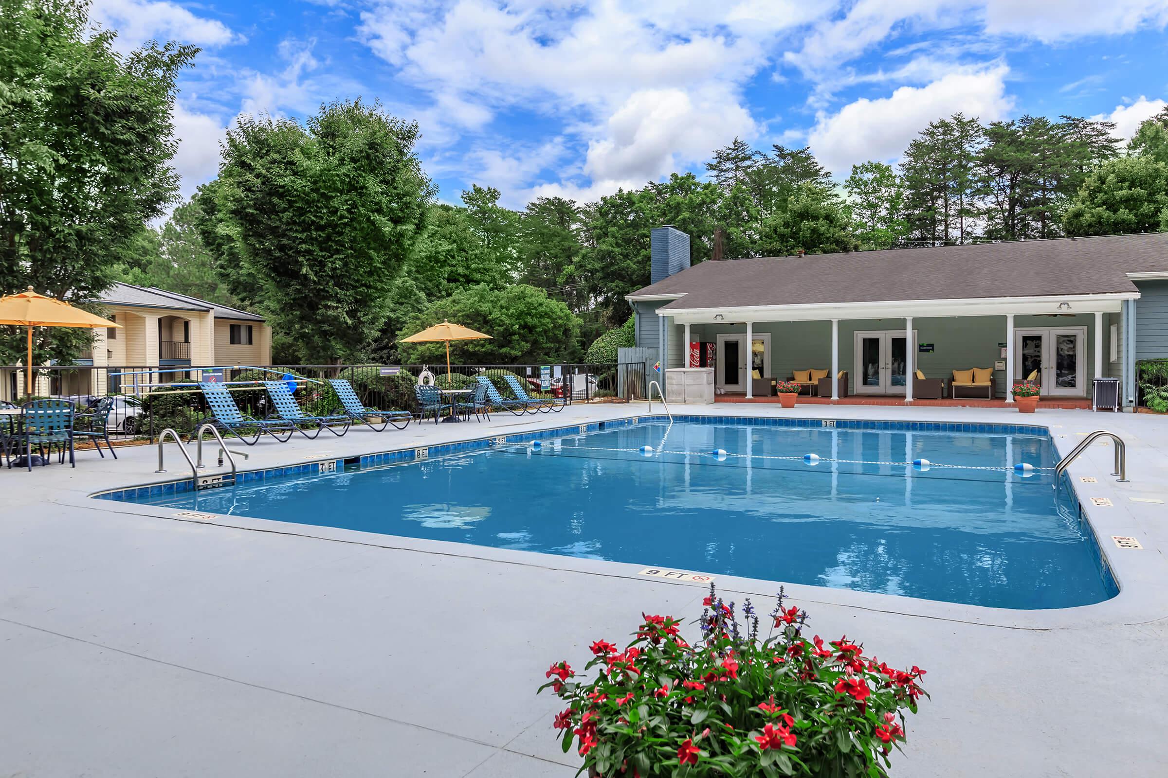 Relaxing Swimming Pool - The Ivy Apartments - Greenville - South Carolina