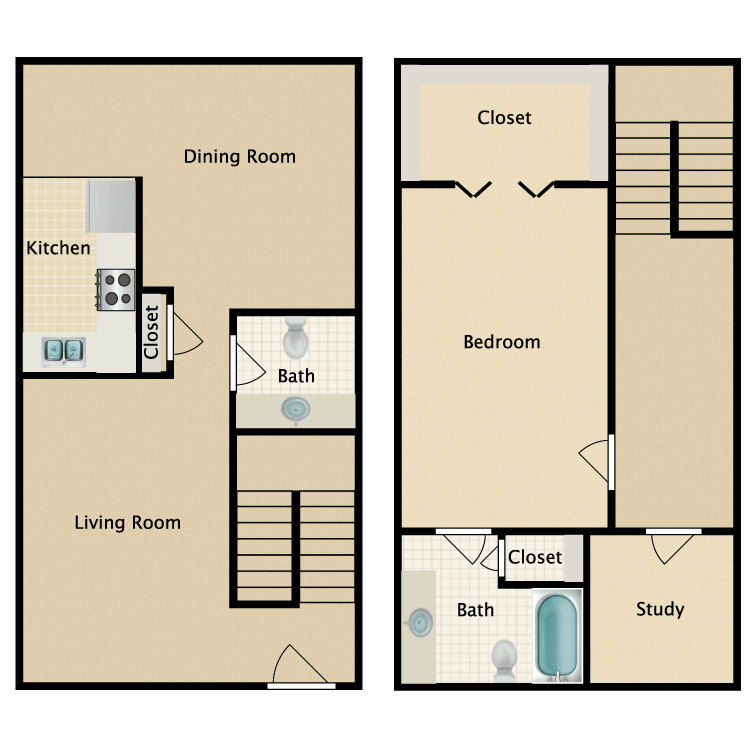 Floor plan image of The Cypress