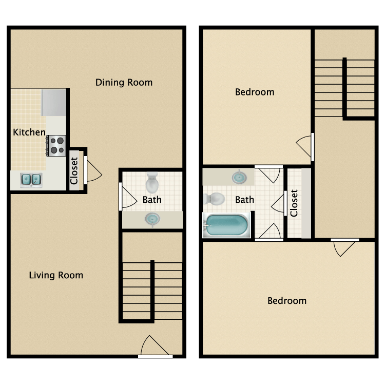 Floor plan image of The Stewart