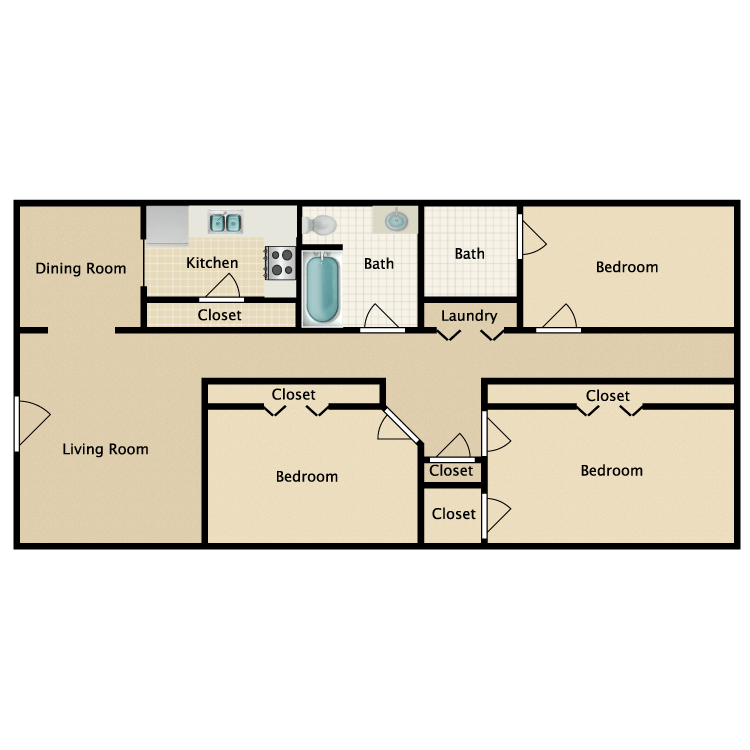 Floor plan image of The Falcon