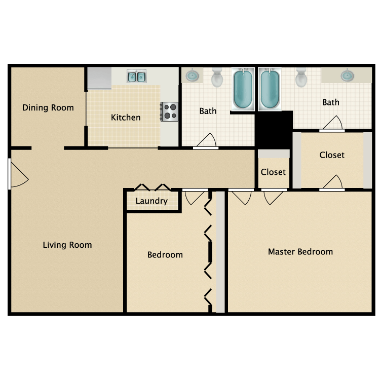 Floor plan image of The Magnolia