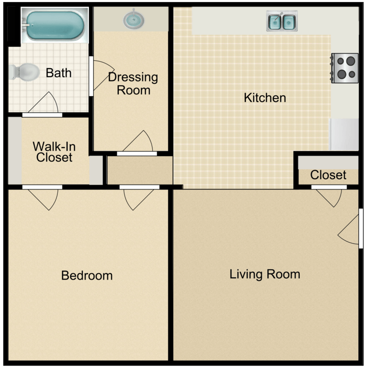 Floor plan image of The Finch