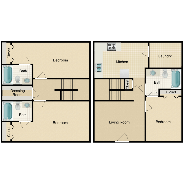 Floor plan image of The Tennessee