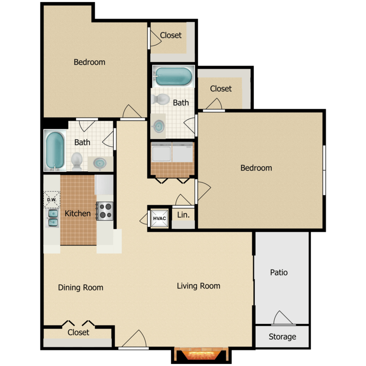 Floor plan image of Athenia