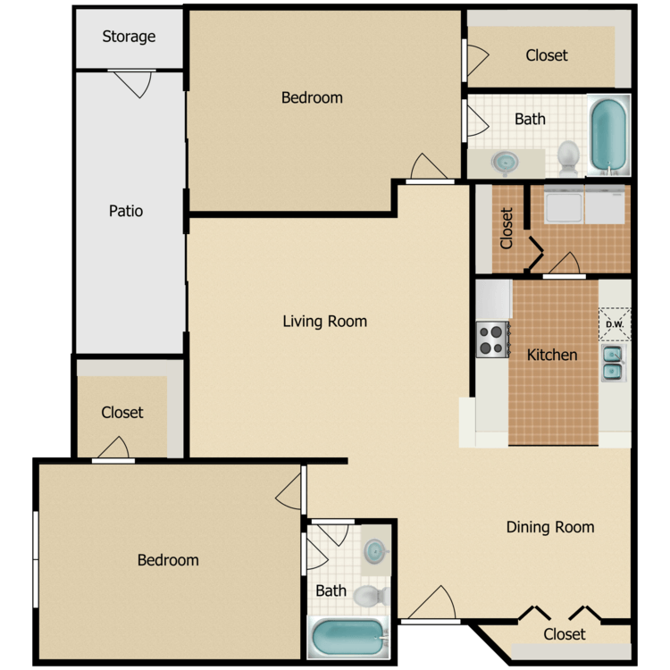Floor plan image of Olympia
