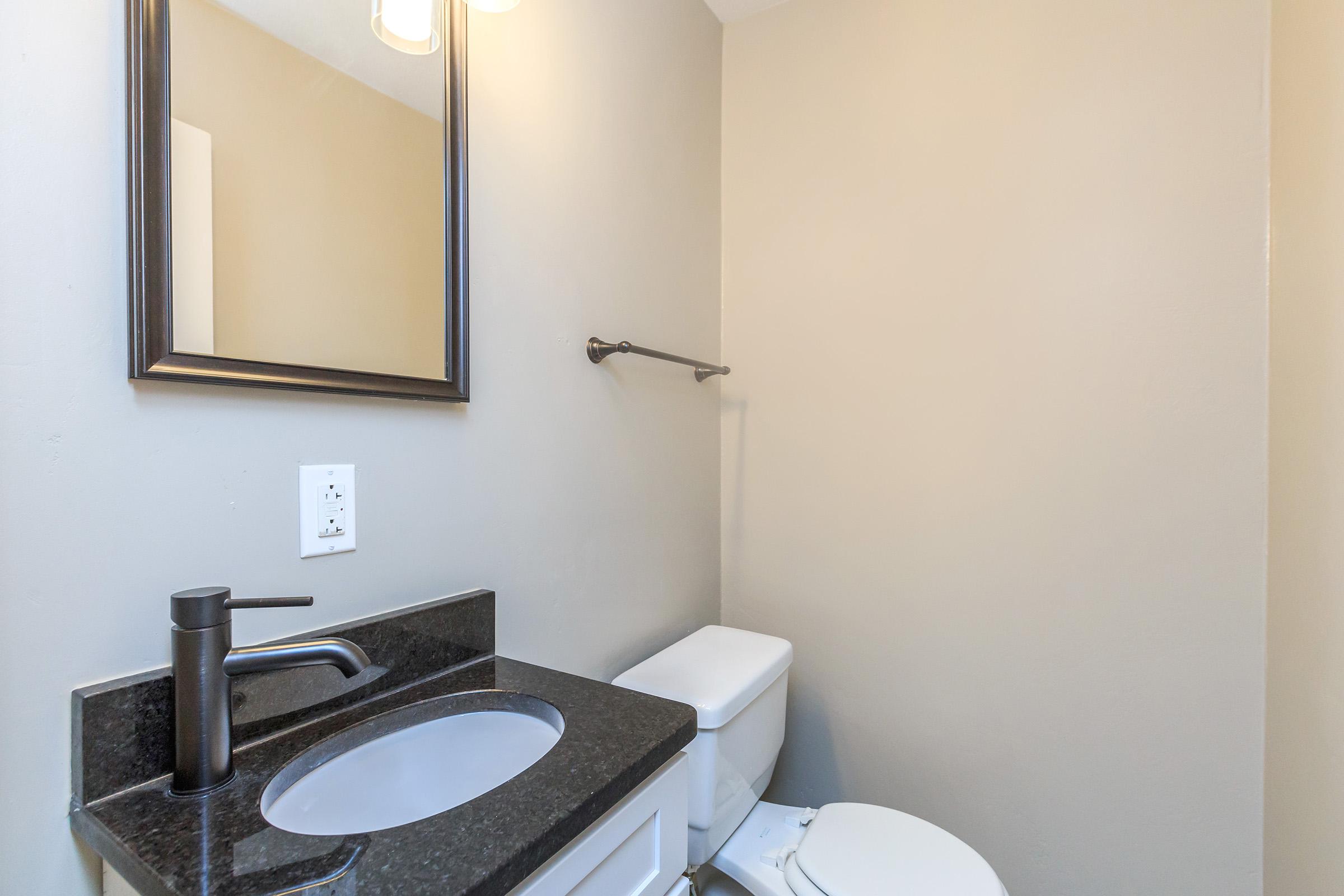 Half Bathroom at The Lincoln at Colony House in Murfreesboro, Tennessee