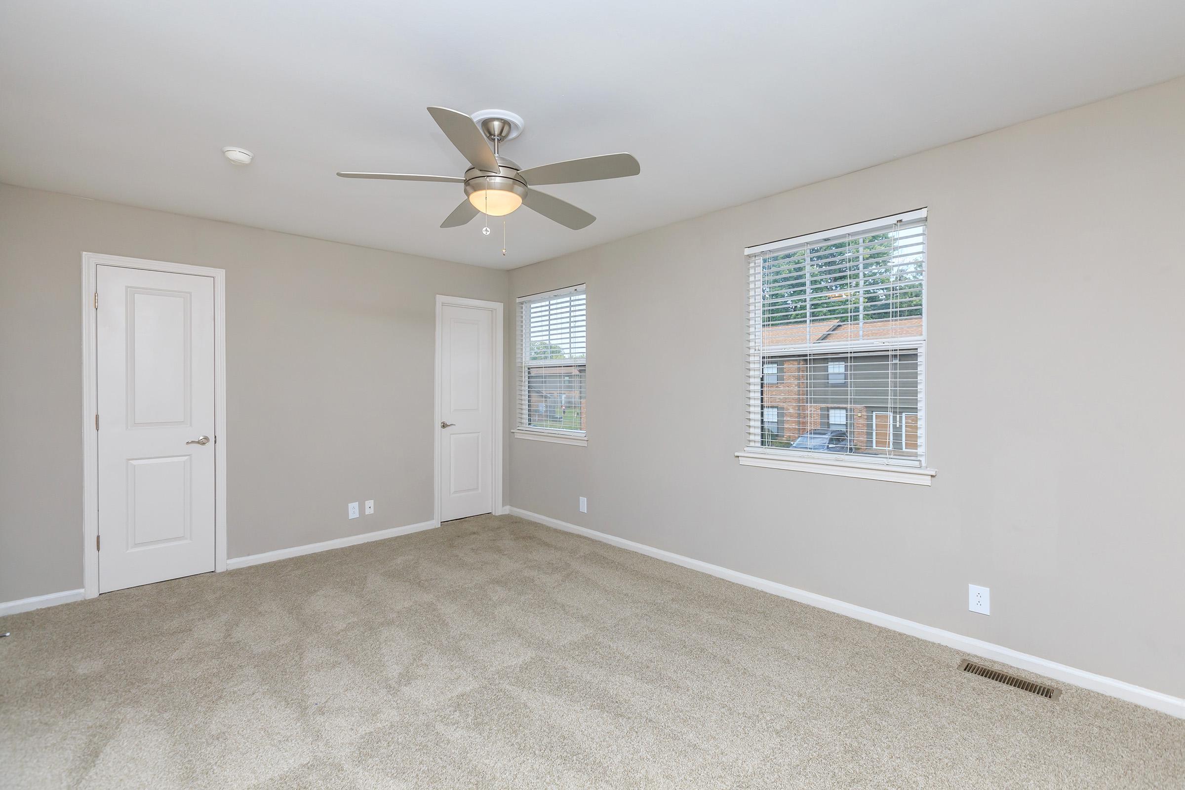 Plush Carpeting in Bedroom