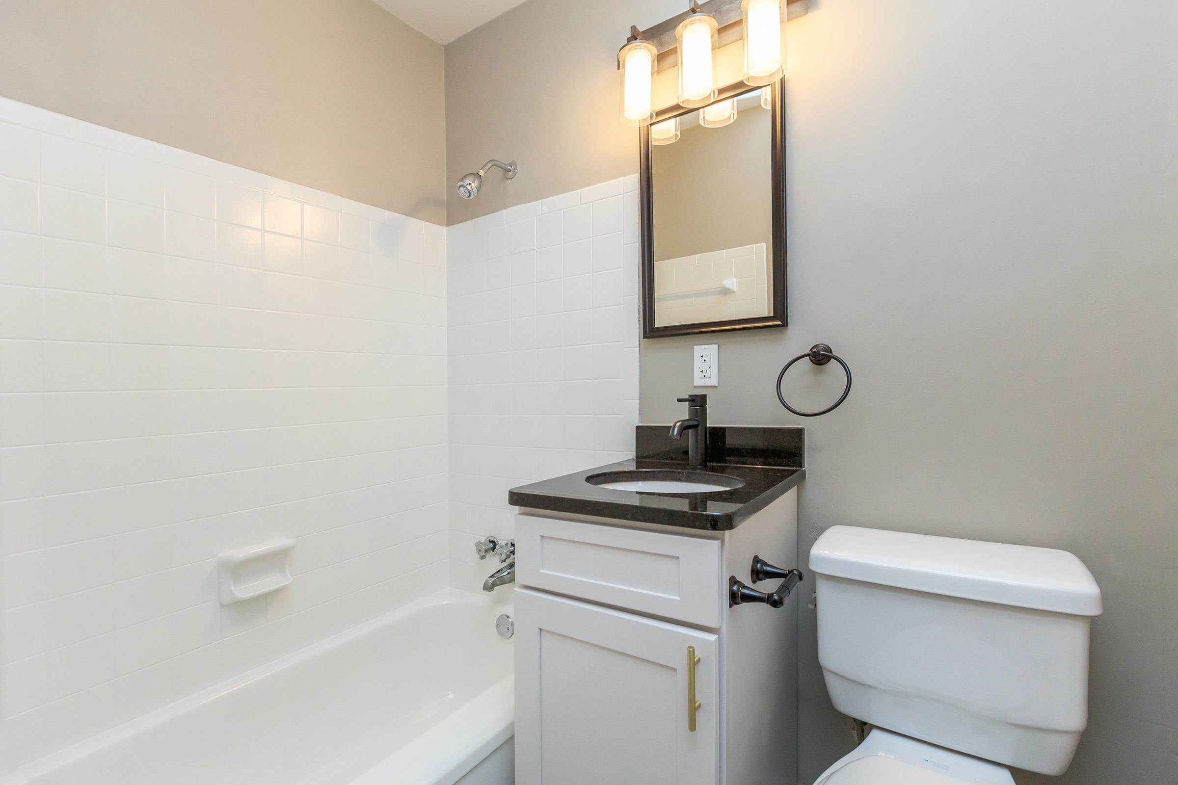 Modern Bathroom at The Lincoln at Colony House in Murfreesboro, TN