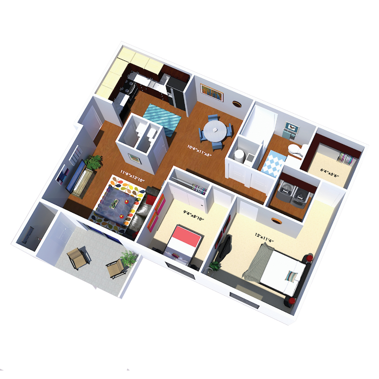 Floor plan image of The Reynolds