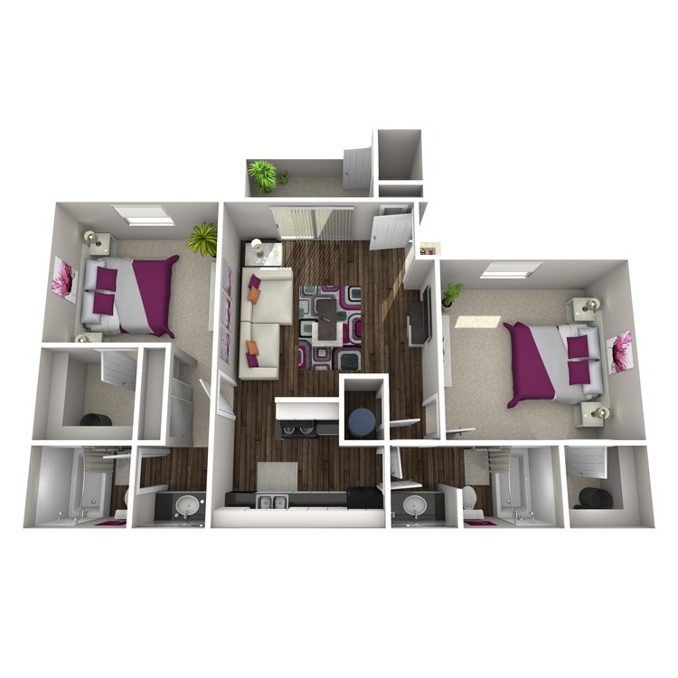 Floor plan image of Begonia