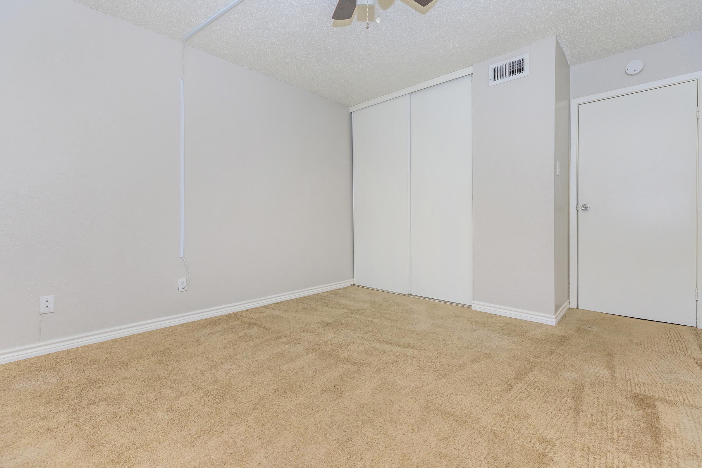 a refrigerator in a room