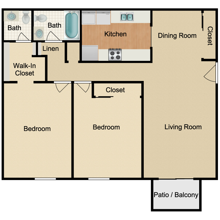 Floor plan image of The Franklin