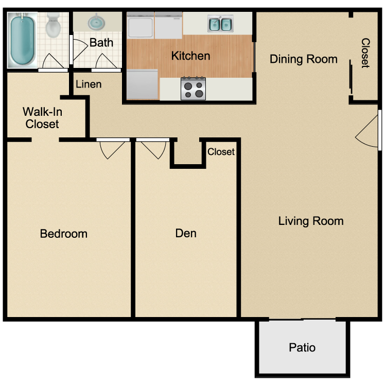 Floor plan image of The Glencliff