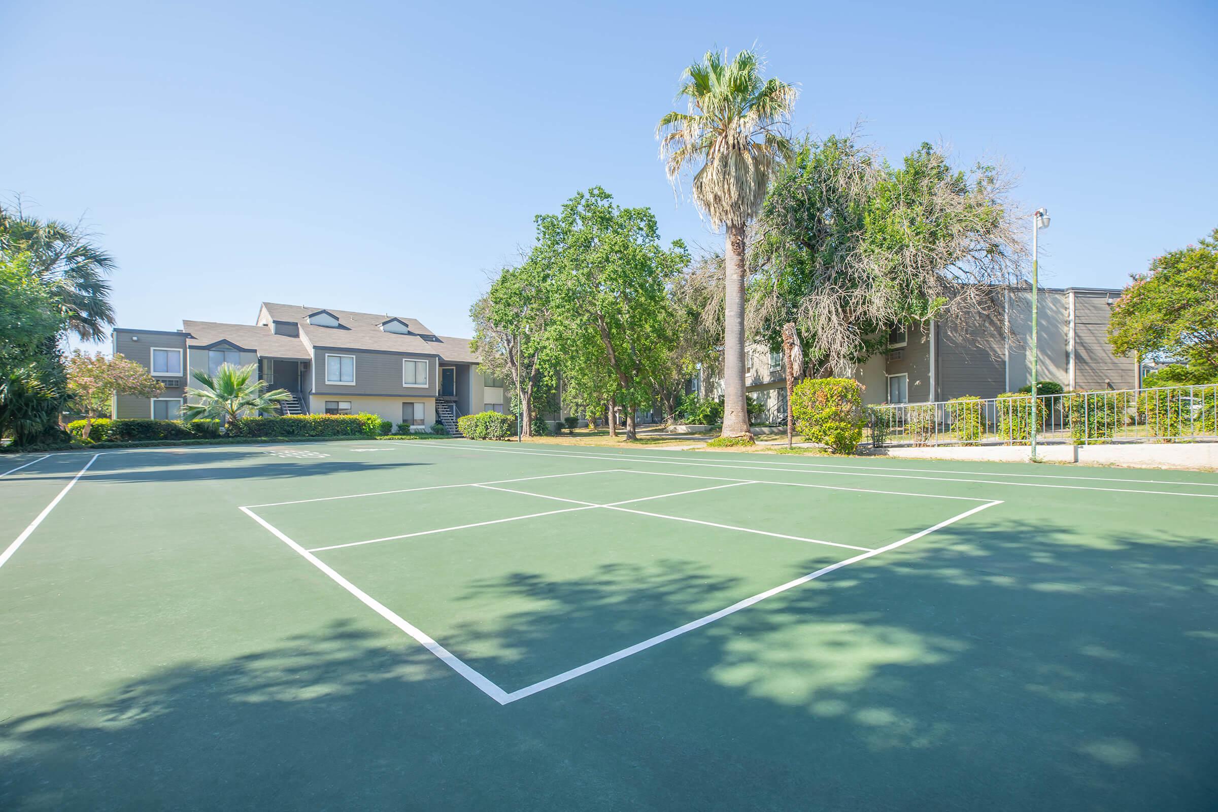 a basketball court