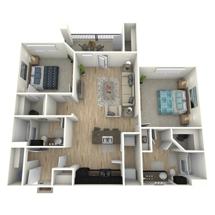 Floor plan image of B1